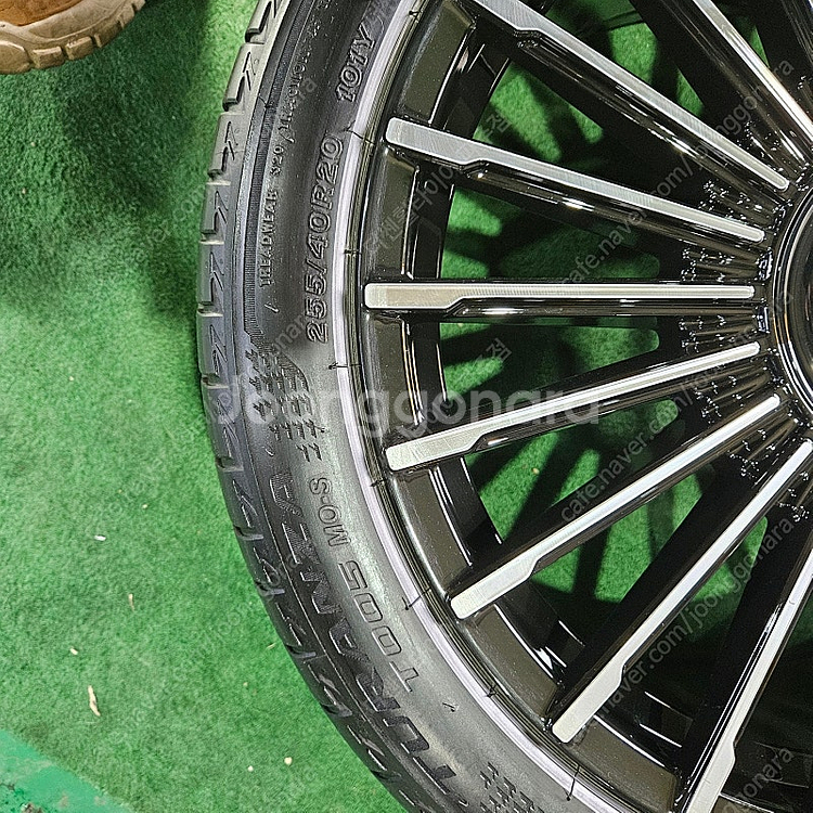 벤츠W223 S클래스 전용 20인치 만소리 스타일 휠타이어 255 40 20 브리지스톤--6